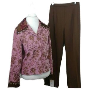 NWT Suit Set Taylor G. Blazer and Pants
